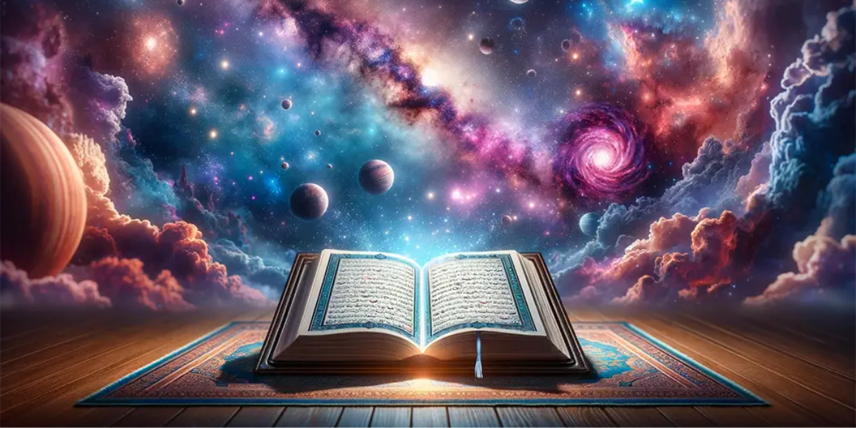 Calligraphy of the word 'Islam' in Arabic