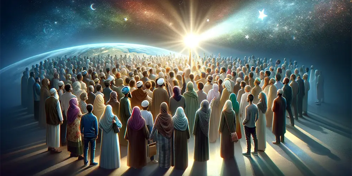 Intricate geometric pattern symbolizing unity