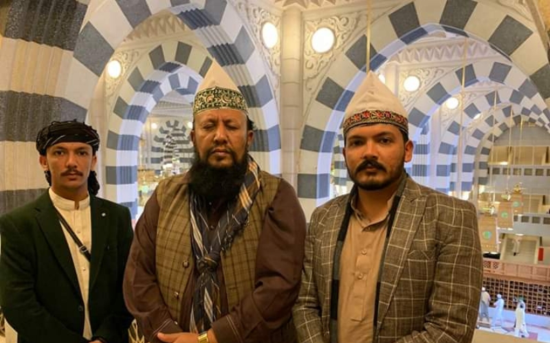 Architectural detail of the shrine